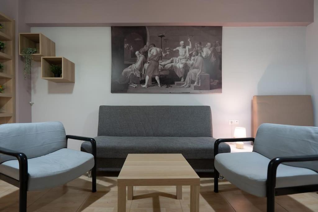 Metaxourgio 2Nd Floor Apartment Атина Екстериор снимка